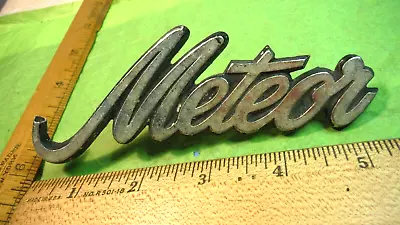 AV74 Mercury Meteor Hood Nose Emblem Vintage 1971-2 #D1YB16B56 RIDEAU CANADA • $24.99