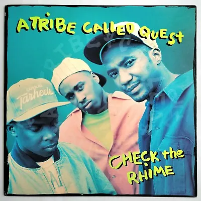 1991 - A Tribe Called Quest - Check The Rhime / Skypager - Jive Original Press • $50