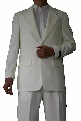 Men's Basic 2 Button Single Breast Work Suit 702P 5 Colors Size 38 - 56 • $59.99