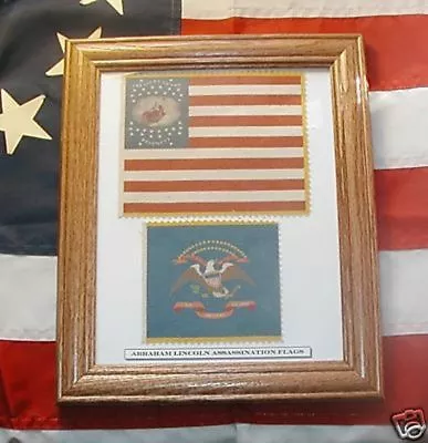 34 Star Civil War Flag Set...President Abraham Lincoln Assassination Flags • $39.99