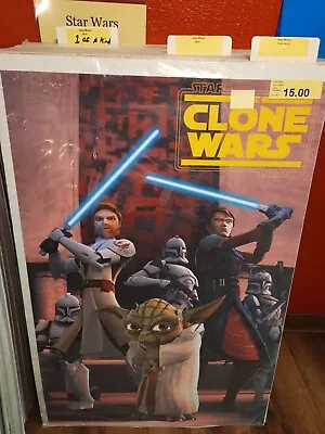 Star Wars - The Clone Wars - Yoda Temple - 27x40 Oversized Poster • $10.20