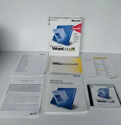 Microsoft Word 2000 Windows 98 Big Box Office Software PC • £31.31