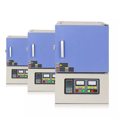 Lab Muffle Furnace For Heat Treatment Melting Oven 1200℃ 1400℃ 1700℃ 110V 220V • $2899