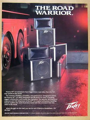 $9.99 • Buy 1989 Peavey SP-2A Speaker Enclosures Cabinets Photo Vintage Print Ad