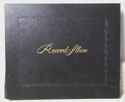 Vintage Decca 10” Record Storage Album Binder 78 Rpm 10 Sleeves No Writing • $19.95