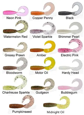 Zman 2.5  Inch Grubz Soft Plastic Fishing Lures @ Otto's TW • $10.50