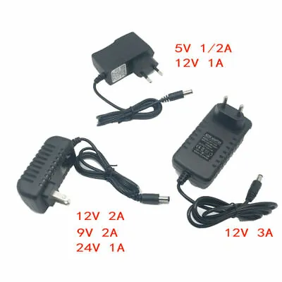 £2.42 • Buy DC5V 9V 12V 24V 1A 2A 3A Adaptor DC 5 9 12 24V Volt Power Supply Charger Adapter