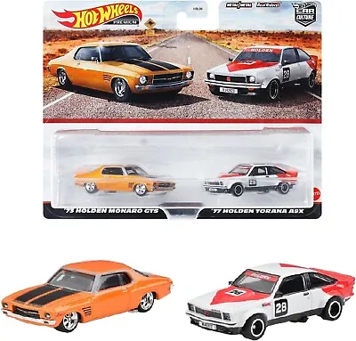 Hot Wheels Premium '73 Monaro GTS / '77 Torana A9X HKF50 - Dmg Card • $54