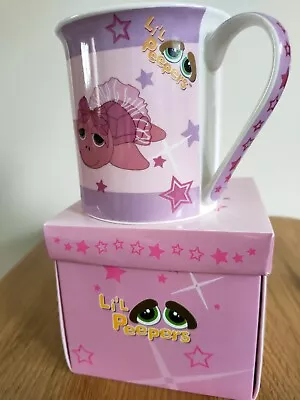 Suki Lil Peepers Mug Pink Turtle. Girls Ballet Children BNWT • £9.50