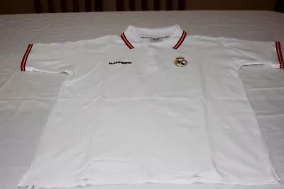 Polo Official Of The Real Madrid Brand Club Size S Colours Flag Spain • $26.97