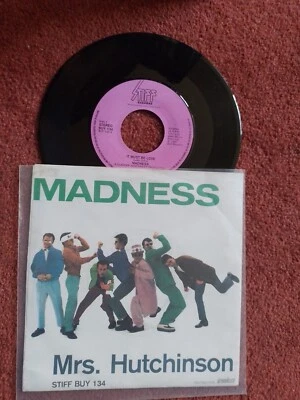 £10 • Buy Madness 'It Must Be Love' Mrs Hutchinson  7  Single Netherlands 