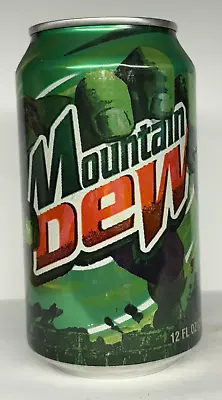 Mountain Dew Hulk 12 Oz. Aluminum Soda Can • $5