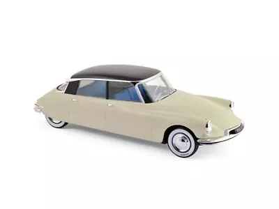 CITROEN DS 19 - 1956 - Champagner / Aubergine - Norev 1:18 • £84.71