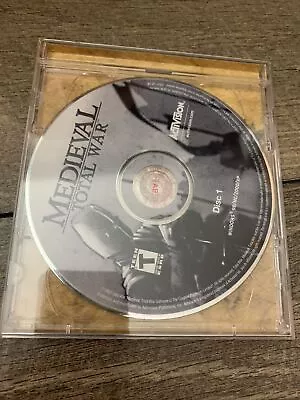 Medieval : Total War (PC 2002) 2 Disk Activision RPG Game W/key Excellent !! • $9.75