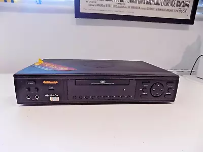 California Electronics MP168OK DVD CD Player Karaoke Machine Black UNTESTED • £19.32