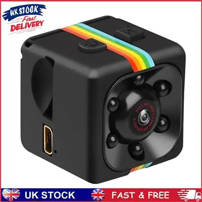 SQ11 Mini Camera Full HD 1080p Motion Sensor Night Vision Sport DV (Black) • £7.99