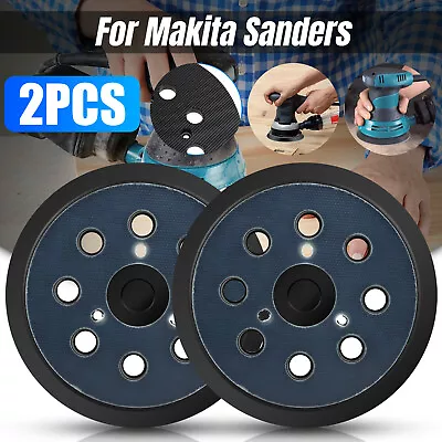 5 Inch Hook And Loop Orbital Sander Pad 3-Screw For Makita Porter Cable • $8.48