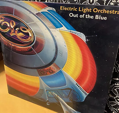 ELECTRIC LIGHT ORCHESTRA Out Of The Blue UNITED ARTISTS/JET 2XLP  No Poster • $31