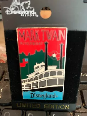 Disney Pin 5837 DLR - Mark Twain Riverboat Poster PIN LE • $24.99