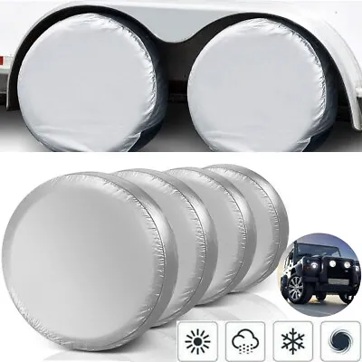12 -15  Silver Spare Wheel Tire Cover/Covers Fit For All Car Universal 27 -29  • $18.99