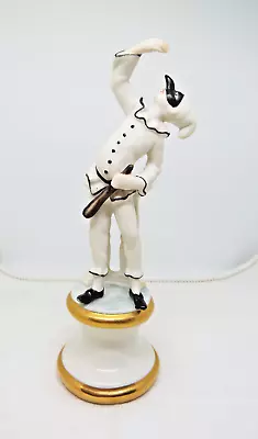 Vintage Clown Pulcinella Porcelain Statue Pulcinella Mask By Capodimonte. Ginori • £40