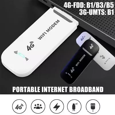 4G LTE Unlocked USB WIFI Dongle Modem Wireless Router Broadband SIM Mobile E4L5 • $8.33