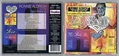 £18.99 • Buy Ronnie Aldrich: Destination Love / Love 2-CD Set