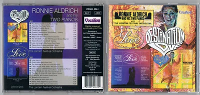 £18.99 • Buy Ronnie Aldrich: Destination Love / Love 2-CD Set