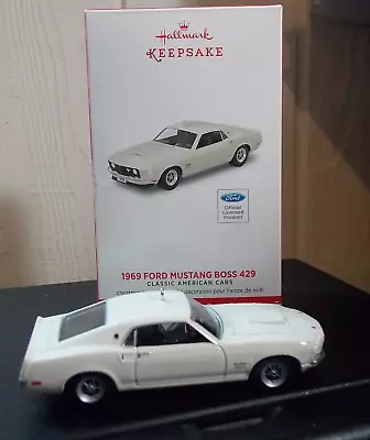 Vintage Hallmark 2017 Classic Am. Car 1969 Ford Mustang Boss 429 27th. NOS • $18.99