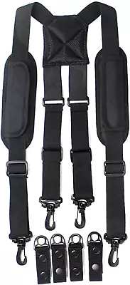 Police Suspender For Duty Belt Tactical Suspenders Duty Belt Suspenders Law Enfo • $30.50