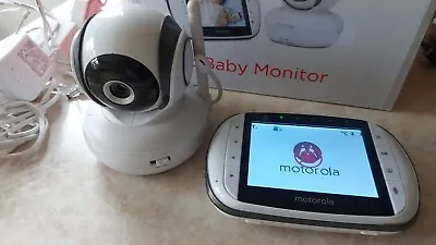 Motorola Baby Monitor Video Monitor Camera  - Model MBP36S - With Digital Screen • £39.98