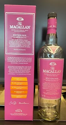 Macallan Edition 5 Box And Bottle • $80