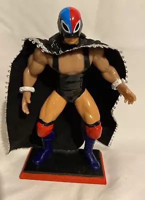 Fuerza Guerrera Wrestler 7 In Action Figure Mexican Toys  HANDMADE Con Capa • $23.99