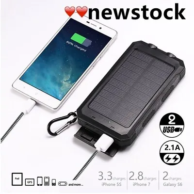 $23 • Buy Portable 100000mah Power Bank USB Backup Battery Charger For Mobile Phone AU