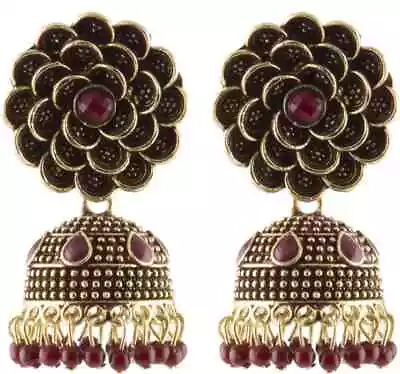 Indian Stlyish Traditional Designer Jhumka Earrings • $22