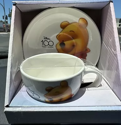 Winnie The Pooh - Disney 100 Years Of Wonder Teacup And Saucer Sey • $24.97