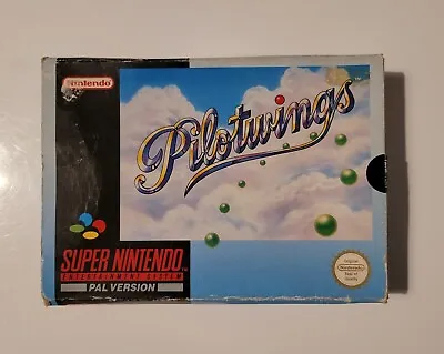 Pilotwings - Super Nintendo SNES Game - Boxed - PAL • £10.51