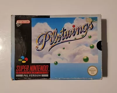 Pilotwings - Super Nintendo SNES Game - Boxed - PAL • £10.51