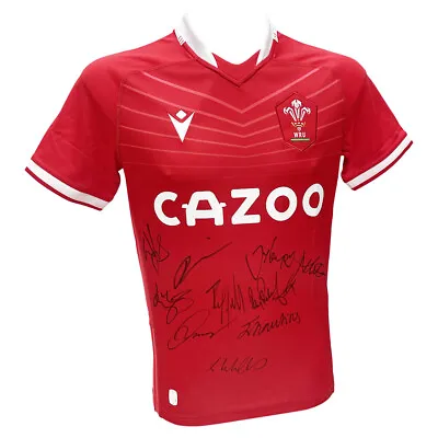 Signed Wales Rugby Shirt - Six Nations 2023 Jersey +COA • £399.99