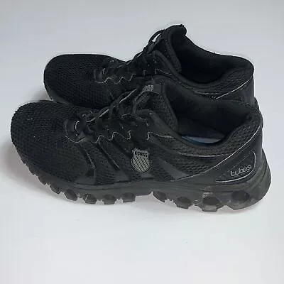 K-Swiss Tubes Black Sneakers Size 9.5 • $29