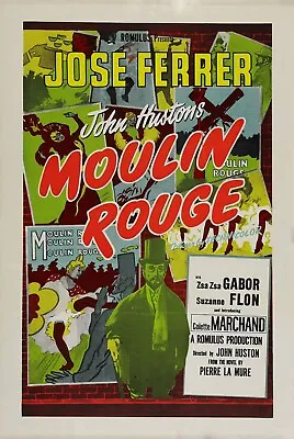 Home Wall Art Print - Vintage Movie Film Poster - MOULIN ROUGE - A4A3A2A1 • $26.53