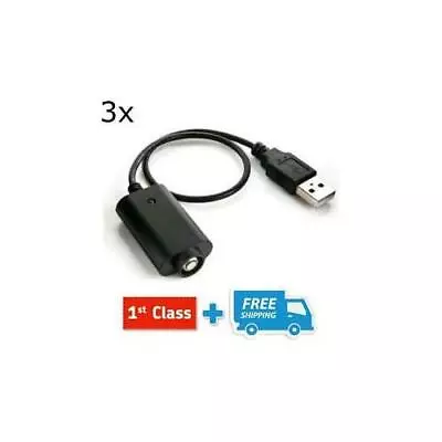 £5.41 • Buy 3 X Usb E Cig Chargers 510 Ego-t Ce4 Shisha Pen E-shisha Electronic Cigarette