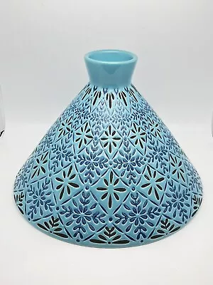 $25 • Buy Ceramic Serving Tagine Lid Only Colorful Moroccan Style 10 5/8”D
