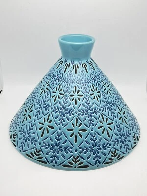 $25 • Buy Ceramic Serving Tagine Lid Only Colorful Moroccan Style 10 5/8”D