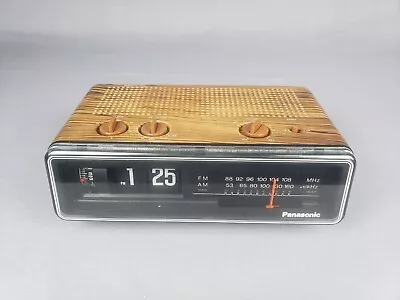 Panasonic Alarm Clock RC-6035 Flip Clock - Parts/Repair *READ* • $39.99