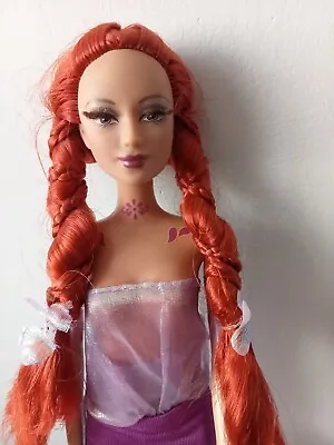 Barbie Kayla OOAK Wonder Fairy Lenara Fairytopia Red Hair Rooted Eyelashes • £25