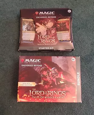 Lord Of The Rings Tales Of Middle-Earth Bundle And Starter Deck Sealed • $135