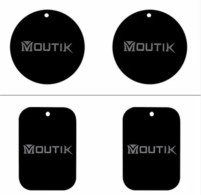 Replacement Metal Plate With Adhesive For Magnetic Car Mount Phone Holder 4 Pcs • £2.96