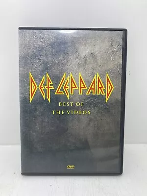 Def Leppard Best Of Videos DVD Region PAL Music Videos 80's • $29.95