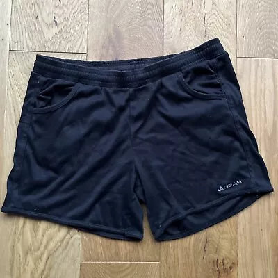 Vintage 90’s LA Gear Ladies Shorts Black Size 10 • £4